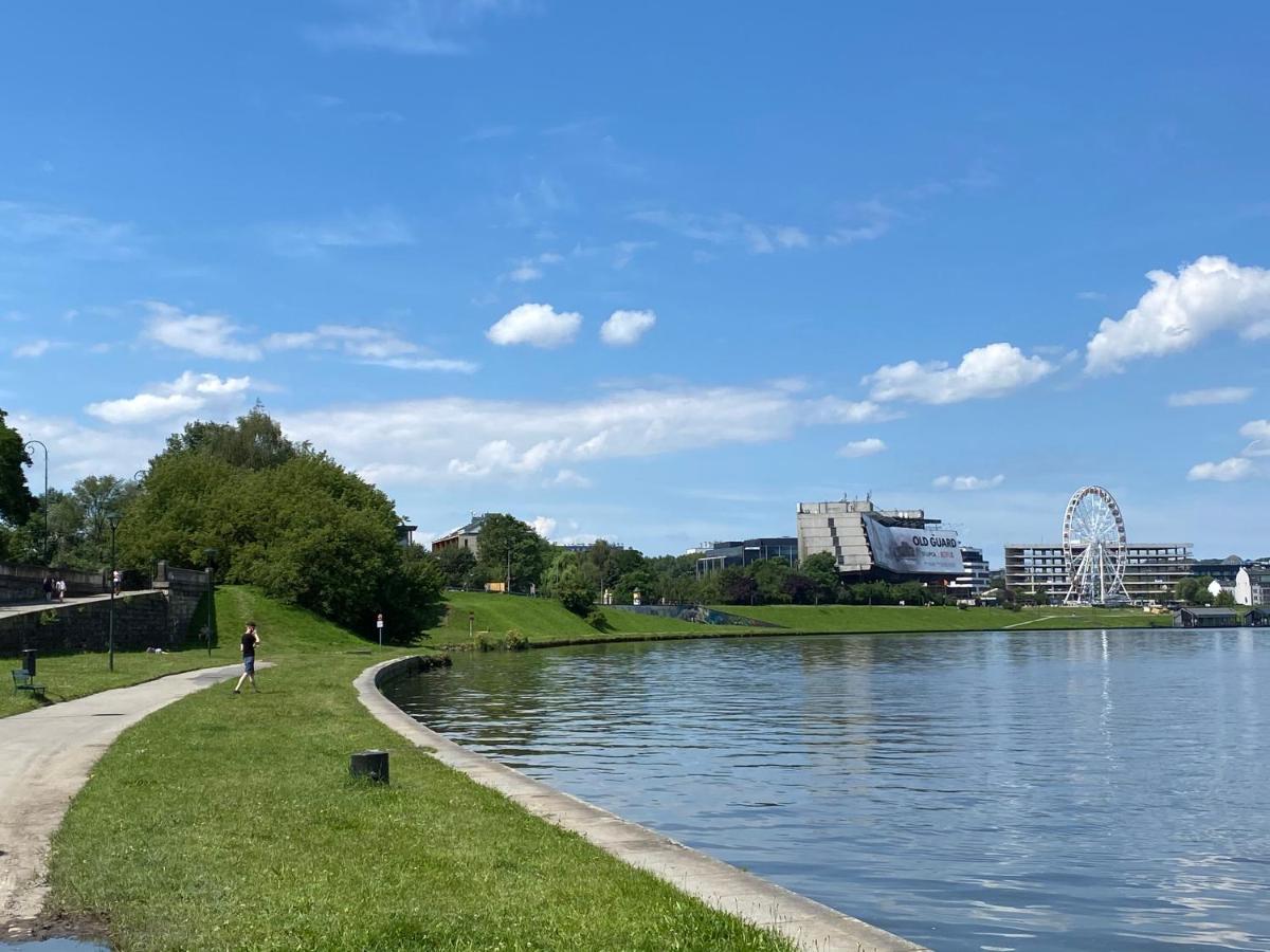 克拉科夫Apartament Delux Przy Wisle公寓 外观 照片